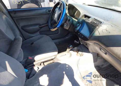 2001 Honda Civic Ex из США, поврежденный, VIN 1HGES26741L057237